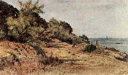 Bewaldeter Strand Giovanni Fattori